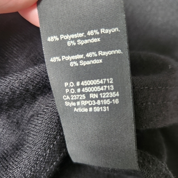 Aritzia Golden Tna Black Preppy Knit Dress  Dark Academia Stretchy Comfortable - Picture 10 of 11